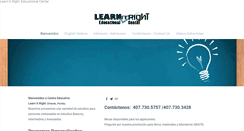 Desktop Screenshot of learnitright-edu.com